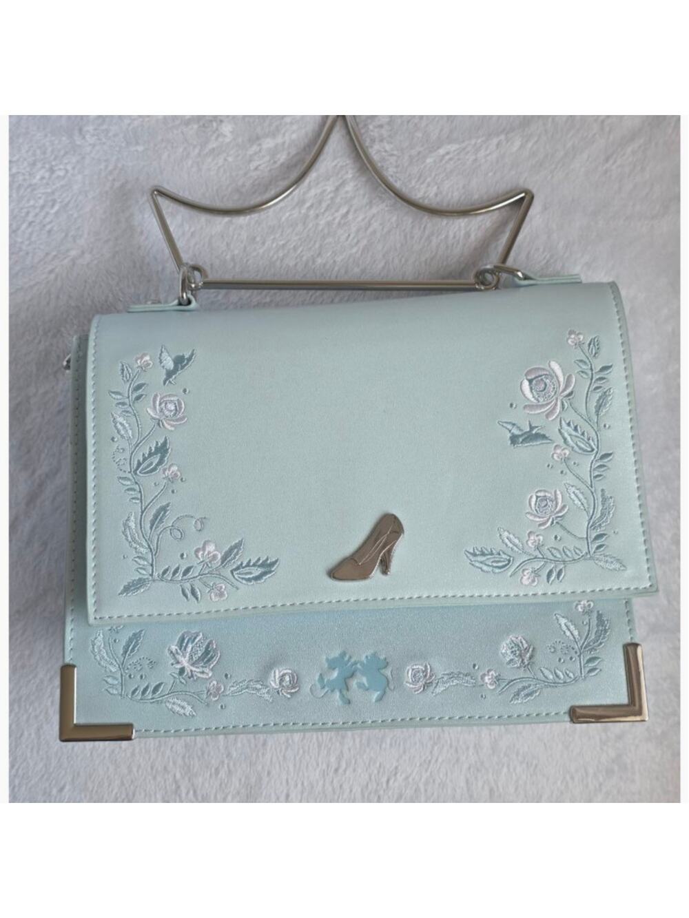 Loungefly Disney Cinderella Shimmer Crossbody Bag | NWT Slightly Damaged